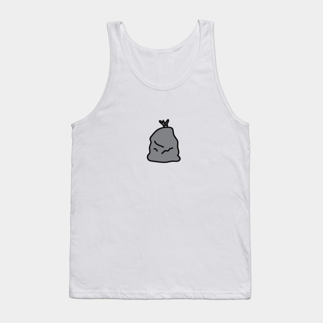 Trash Bag Tank Top by rebotang